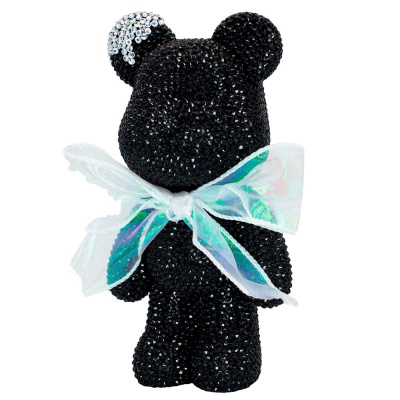 Алмазная мозаика Мишка Шайни Fun and Done Наша игрушка MM77045 черный 1